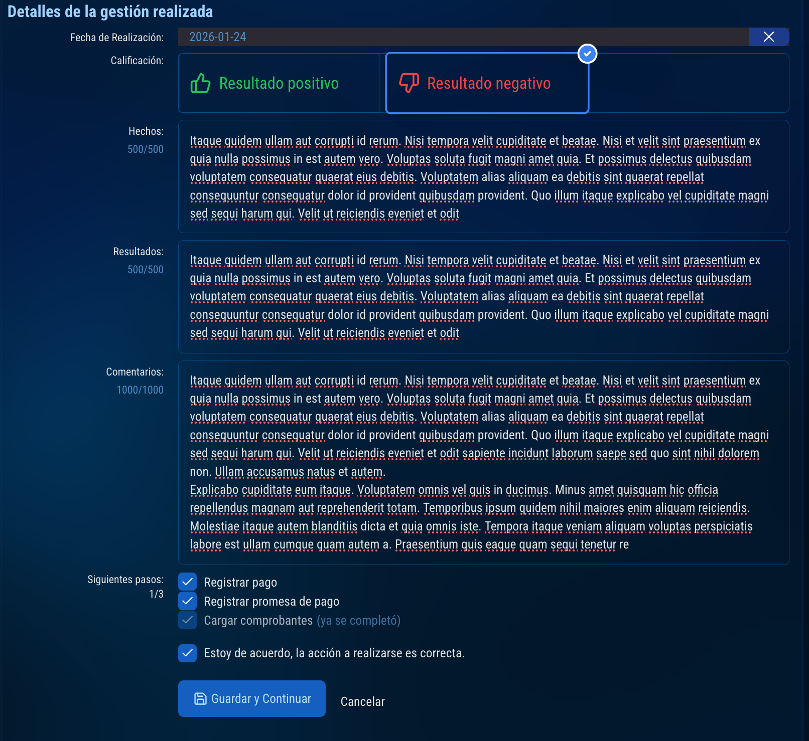 Acciones y resultados de la gestión en Viveksys